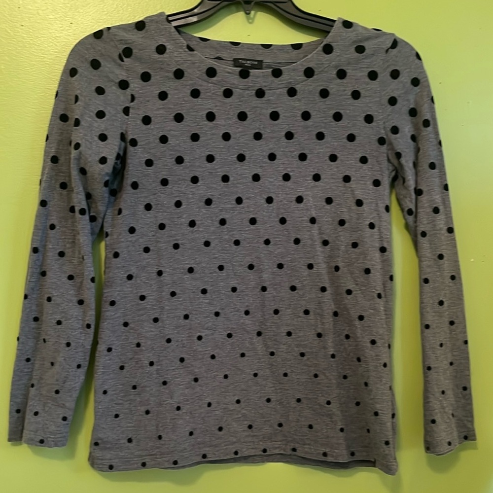 Talbots Polkadot Top